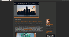 Desktop Screenshot of hellomissdetroit.blogspot.com