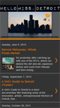 Mobile Screenshot of hellomissdetroit.blogspot.com