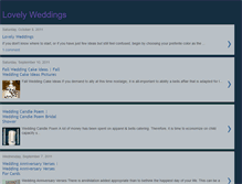 Tablet Screenshot of lovely-weddings.blogspot.com