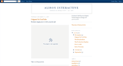 Desktop Screenshot of alisoninteractive.blogspot.com