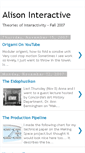 Mobile Screenshot of alisoninteractive.blogspot.com