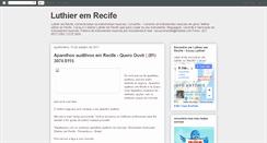 Desktop Screenshot of cacauluthier.blogspot.com