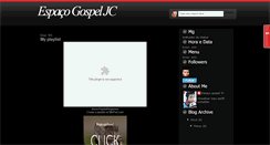 Desktop Screenshot of musicasgospeljc.blogspot.com