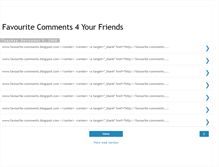 Tablet Screenshot of favourite-comments.blogspot.com
