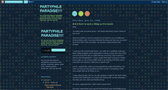 Desktop Screenshot of partyphileparadise.blogspot.com