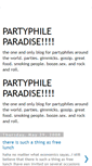 Mobile Screenshot of partyphileparadise.blogspot.com