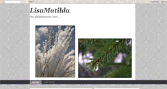 Desktop Screenshot of lisamatilda.blogspot.com