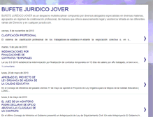 Tablet Screenshot of bufete-juridico-jover.blogspot.com