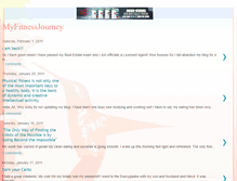 Tablet Screenshot of myfitnessjourney2011.blogspot.com