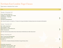 Tablet Screenshot of eastlondonyogaclasses.blogspot.com