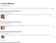 Tablet Screenshot of invasaobarbaradicas.blogspot.com