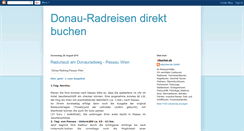 Desktop Screenshot of donau-radreisen.blogspot.com