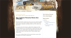 Desktop Screenshot of eric-jackson-panama-news.blogspot.com