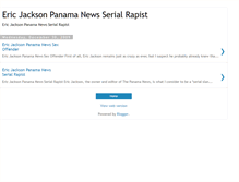 Tablet Screenshot of eric-jackson-panama-news.blogspot.com