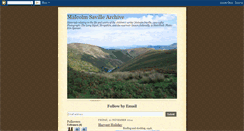 Desktop Screenshot of malcolmsavillearchive.blogspot.com