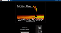 Desktop Screenshot of cuandoelriosuenacarmenmesa.blogspot.com