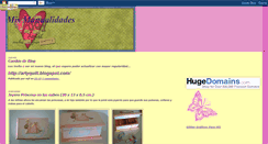 Desktop Screenshot of manualidades1.blogspot.com