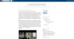 Desktop Screenshot of cyberhomework.blogspot.com