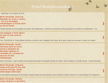 Tablet Screenshot of portalbentofernandense.blogspot.com