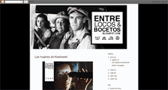 Desktop Screenshot of entrelocosybocetos.blogspot.com