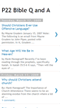 Mobile Screenshot of bible-questions-answers.blogspot.com