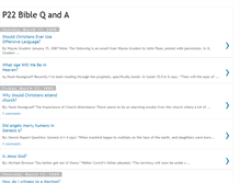 Tablet Screenshot of bible-questions-answers.blogspot.com