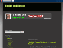 Tablet Screenshot of health-fitness-1plus.blogspot.com