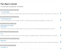 Tablet Screenshot of fatmanscorner.blogspot.com