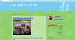 Desktop Screenshot of el-amor-gana.blogspot.com