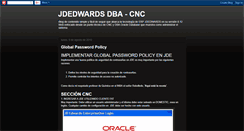 Desktop Screenshot of dba-cnc-jde.blogspot.com