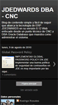 Mobile Screenshot of dba-cnc-jde.blogspot.com