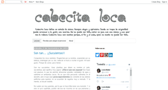 Desktop Screenshot of cabecitalocacreaciones.blogspot.com