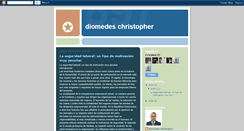 Desktop Screenshot of diomedeschristopher.blogspot.com