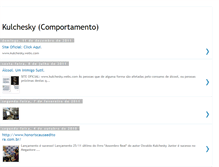 Tablet Screenshot of kulchesky.blogspot.com