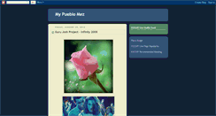 Desktop Screenshot of mymez.blogspot.com