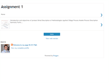 Tablet Screenshot of ie673assignment1.blogspot.com