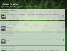 Tablet Screenshot of estoriasdevidas.blogspot.com