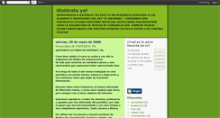 Desktop Screenshot of enterateya2.blogspot.com