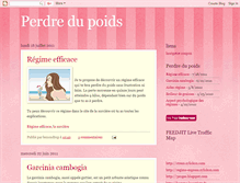 Tablet Screenshot of perdre-poids.blogspot.com