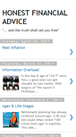 Mobile Screenshot of honestfinancialadvice.blogspot.com