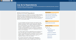 Desktop Screenshot of blogdependencia.blogspot.com