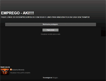 Tablet Screenshot of emprego-aki.blogspot.com