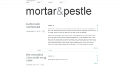 Desktop Screenshot of mortaretpestle.blogspot.com