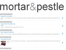 Tablet Screenshot of mortaretpestle.blogspot.com