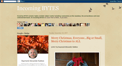 Desktop Screenshot of incomingbytes.blogspot.com