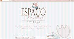 Desktop Screenshot of espacodivinodecor.blogspot.com