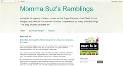 Desktop Screenshot of mommasuzs.blogspot.com