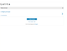 Tablet Screenshot of lolita-criaturitas.blogspot.com