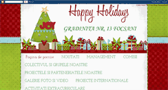 Desktop Screenshot of gradinita13focsani.blogspot.com