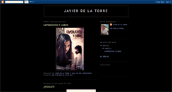 Desktop Screenshot of javierdelatorrecine.blogspot.com